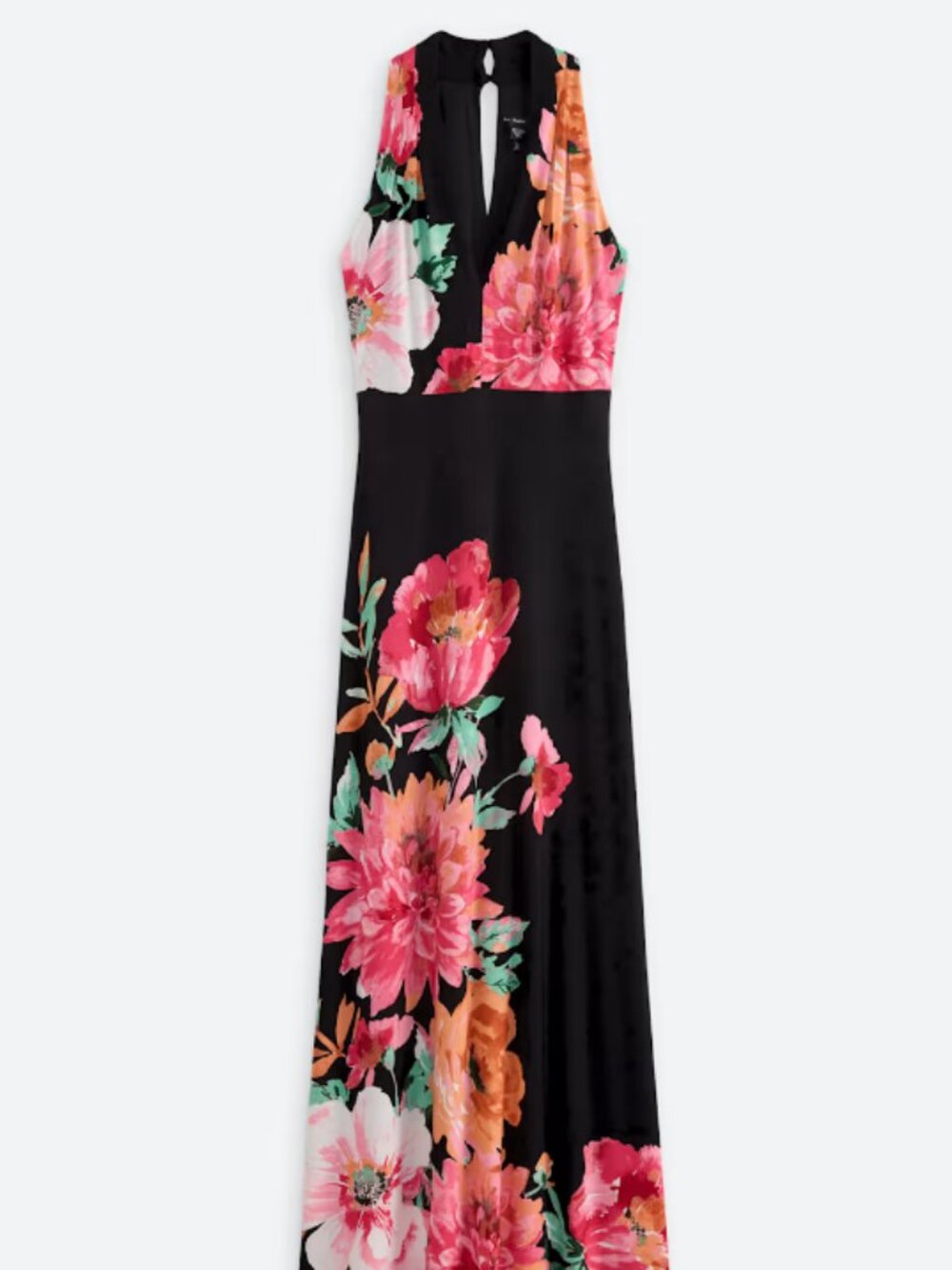 Maggy London - Dana Halter Neck Maxi Dress